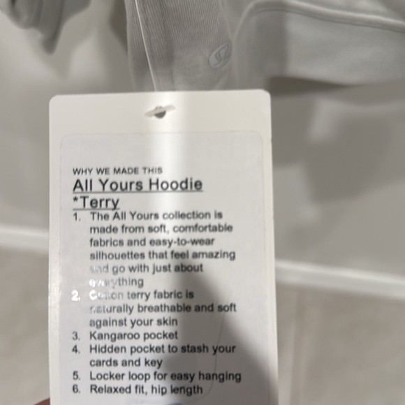 Lululemon All Yours Hoodie French Terry - Picture 7 of 7